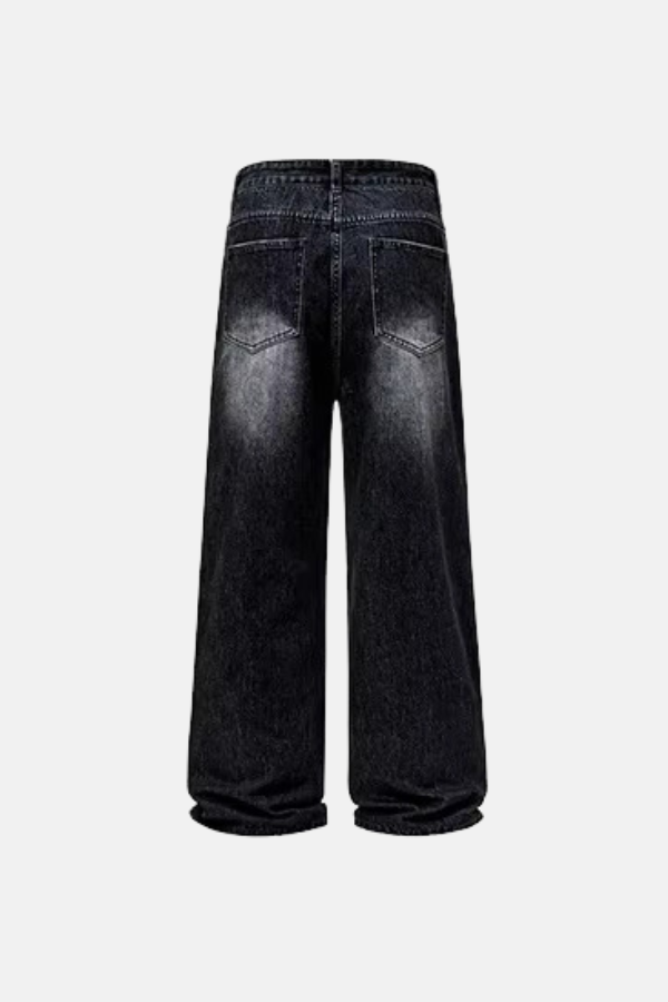 DEMIN JEANS - BLACK