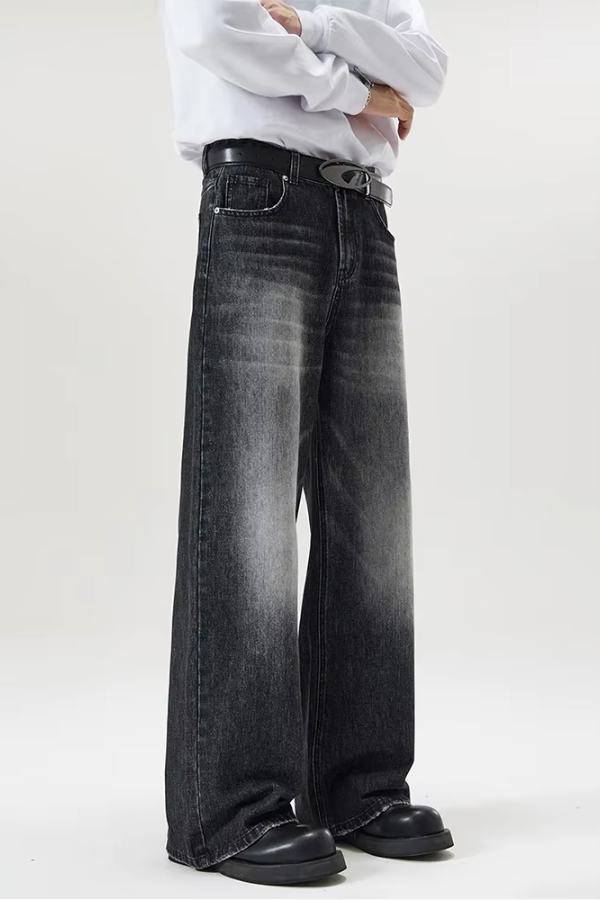 DEMIN JEANS - BLACK
