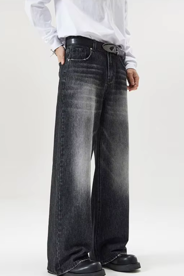 DEMIN JEANS - BLACK