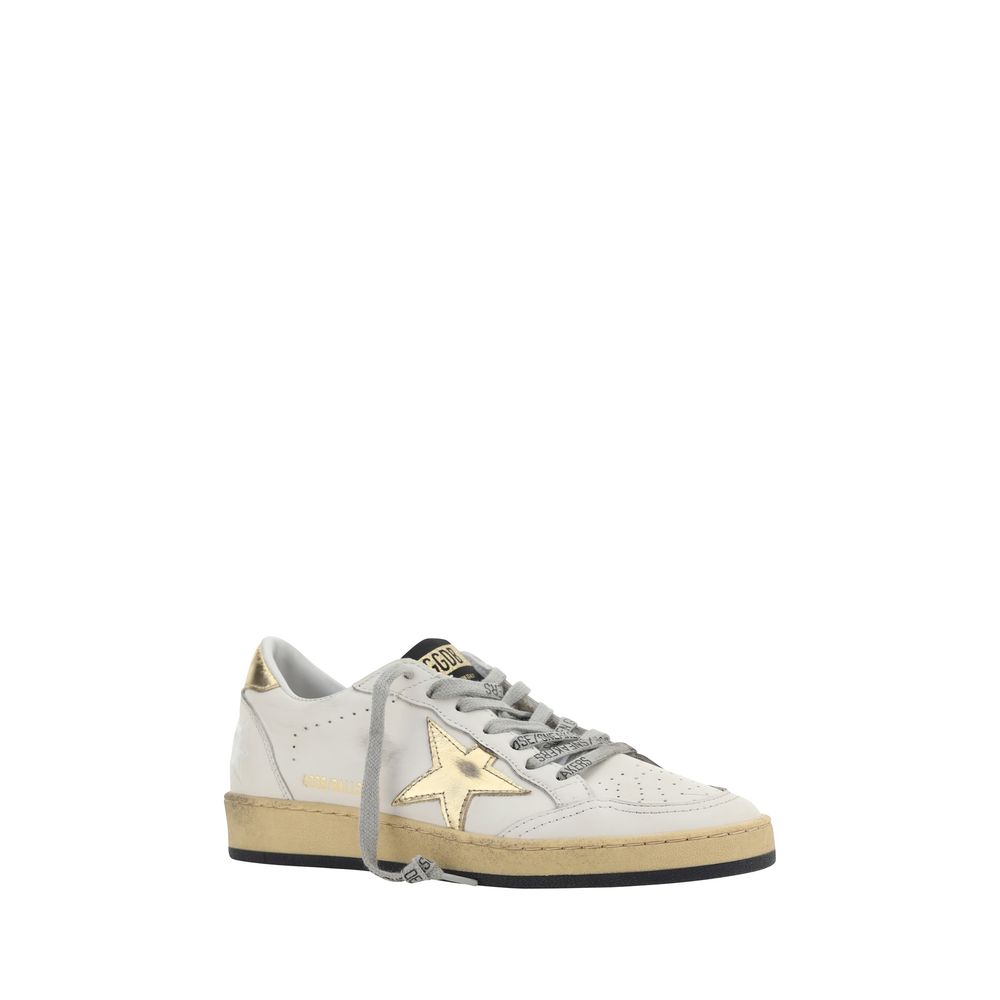 Golden Goose White Rubber Low Top Sneakers