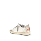 Golden Goose White Leather Low Top Sneakers