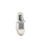 Golden Goose White Leather Low Top Sneakers