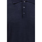 Golden Goose Blue Merino Wool Shirt
