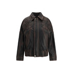 Golden Goose Brown Viscose Bomber