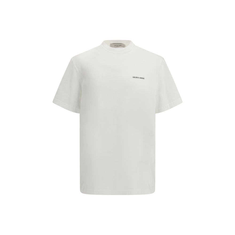 Golden Goose White Cotton T-Shirt