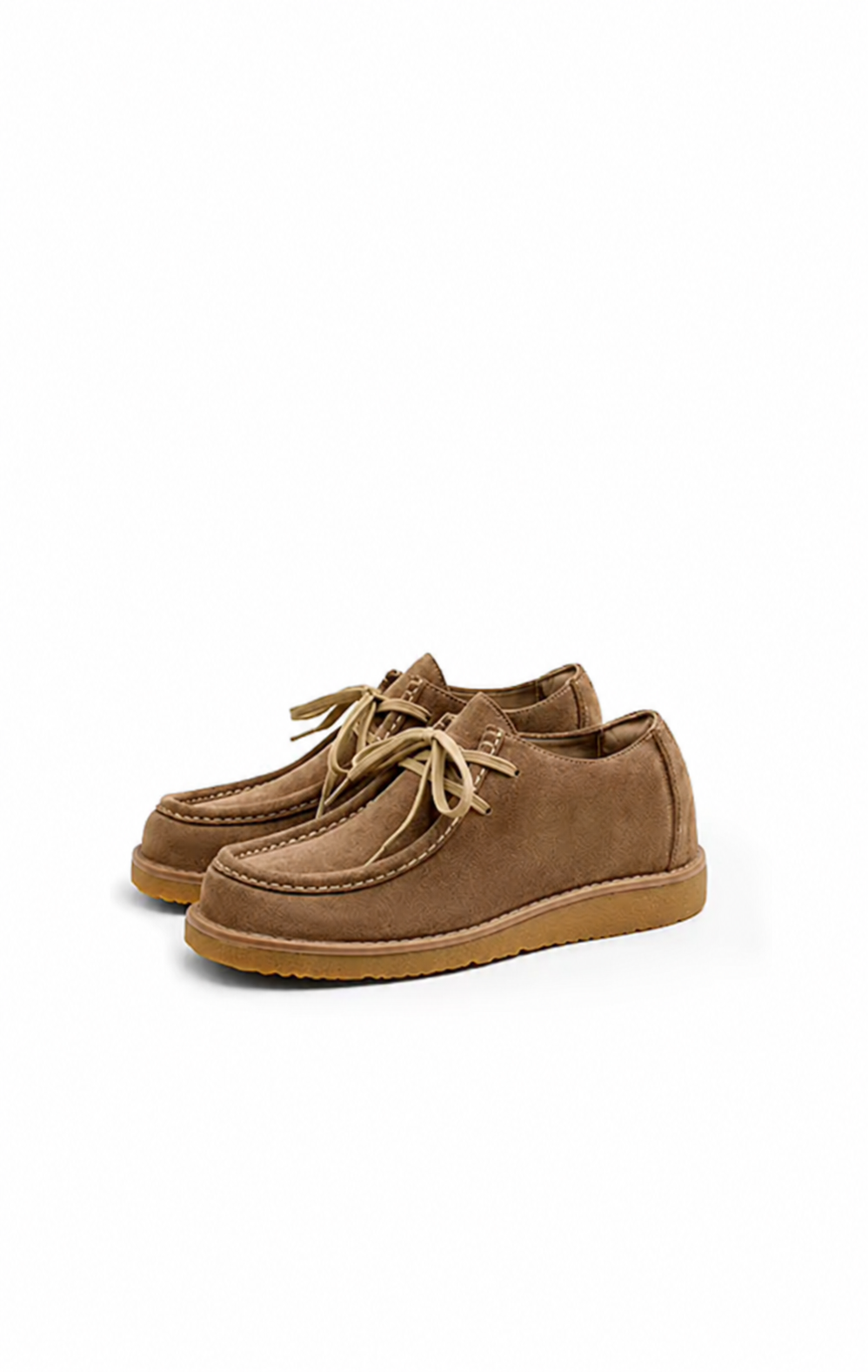 Maden Vintage Clarks / Khaki Split Suede Low-top Boots Casual Loafers