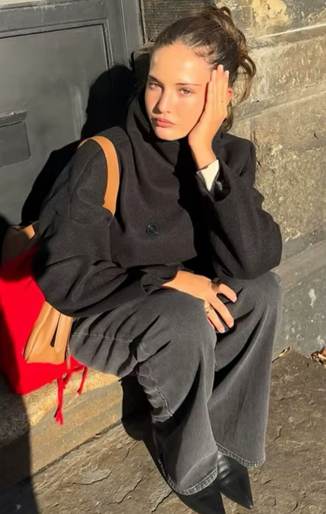 WOLLJACKE MIT KRAGEN
