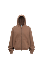 DOUBLE HEADED ZIP HOODIE