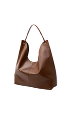 COWHIDE LEATHER | LARGE HOBO SHOULDER BAG