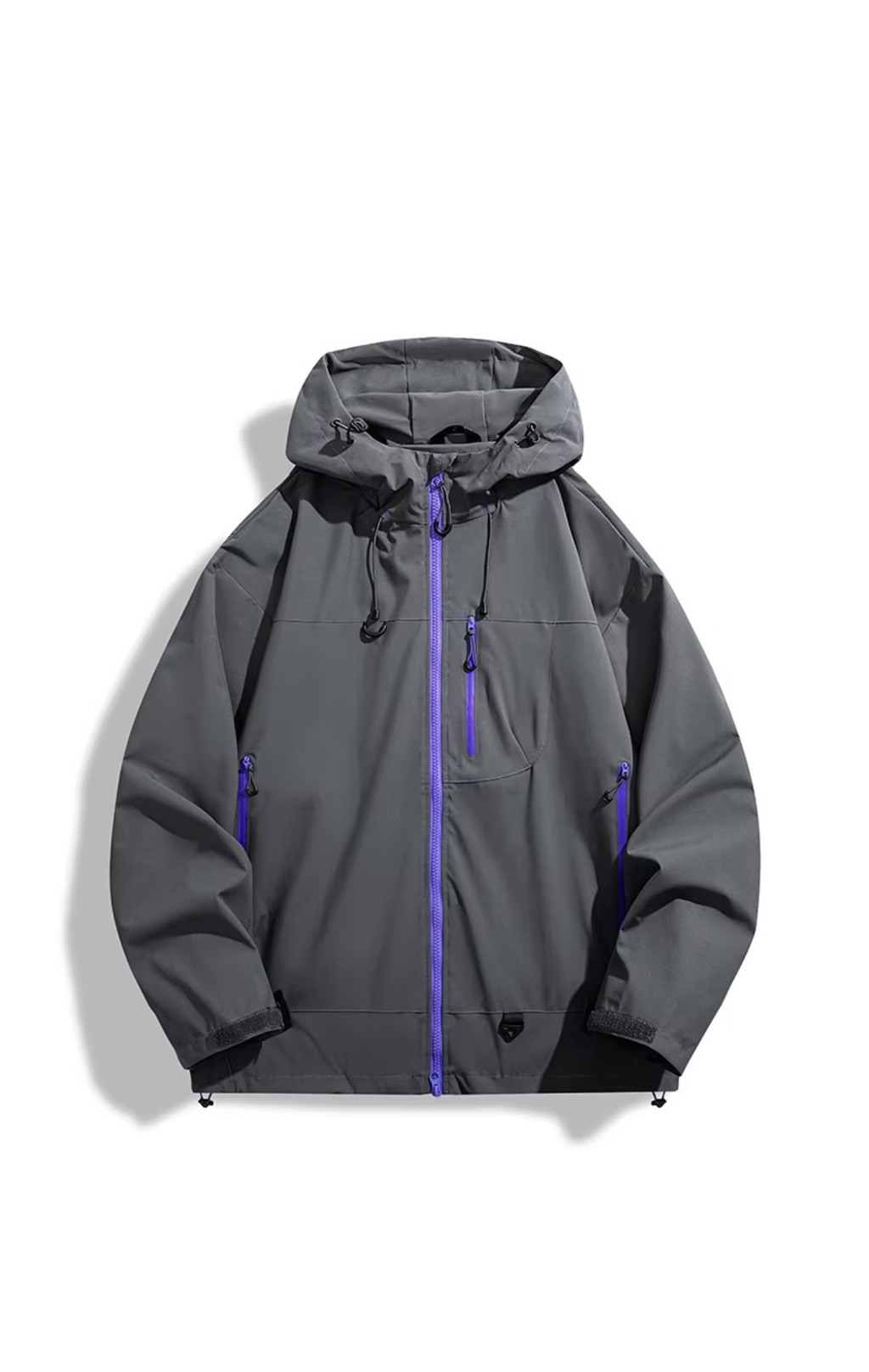 LNGXO Unisex Wasserdichte Wanderjacke Windbreaker - Outdoor Sport Winddichte Regenjacke