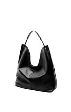 COWHIDE LEATHER | LARGE HOBO SHOULDER BAG
