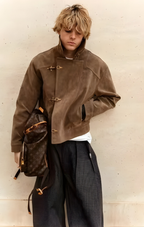 METAL BUTTON COTTON JACKET