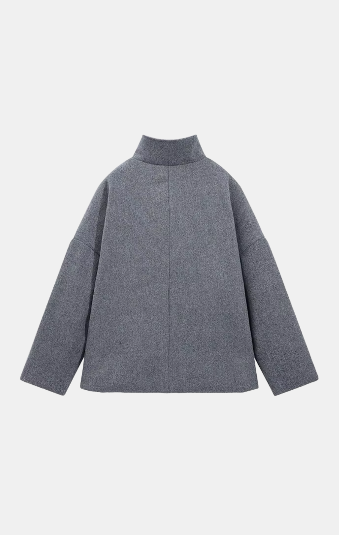 WOLLJACKE MIT KRAGEN
