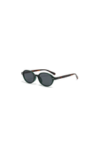 Retro Small Oval Sunglasses / Women Men Rivets Shades UV400
