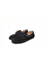 Lace Up Loafers Sewing Casual Boat Shoes / Flat Heel