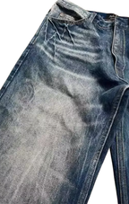 VINTAGE WASHED BOOTCUT JEANS