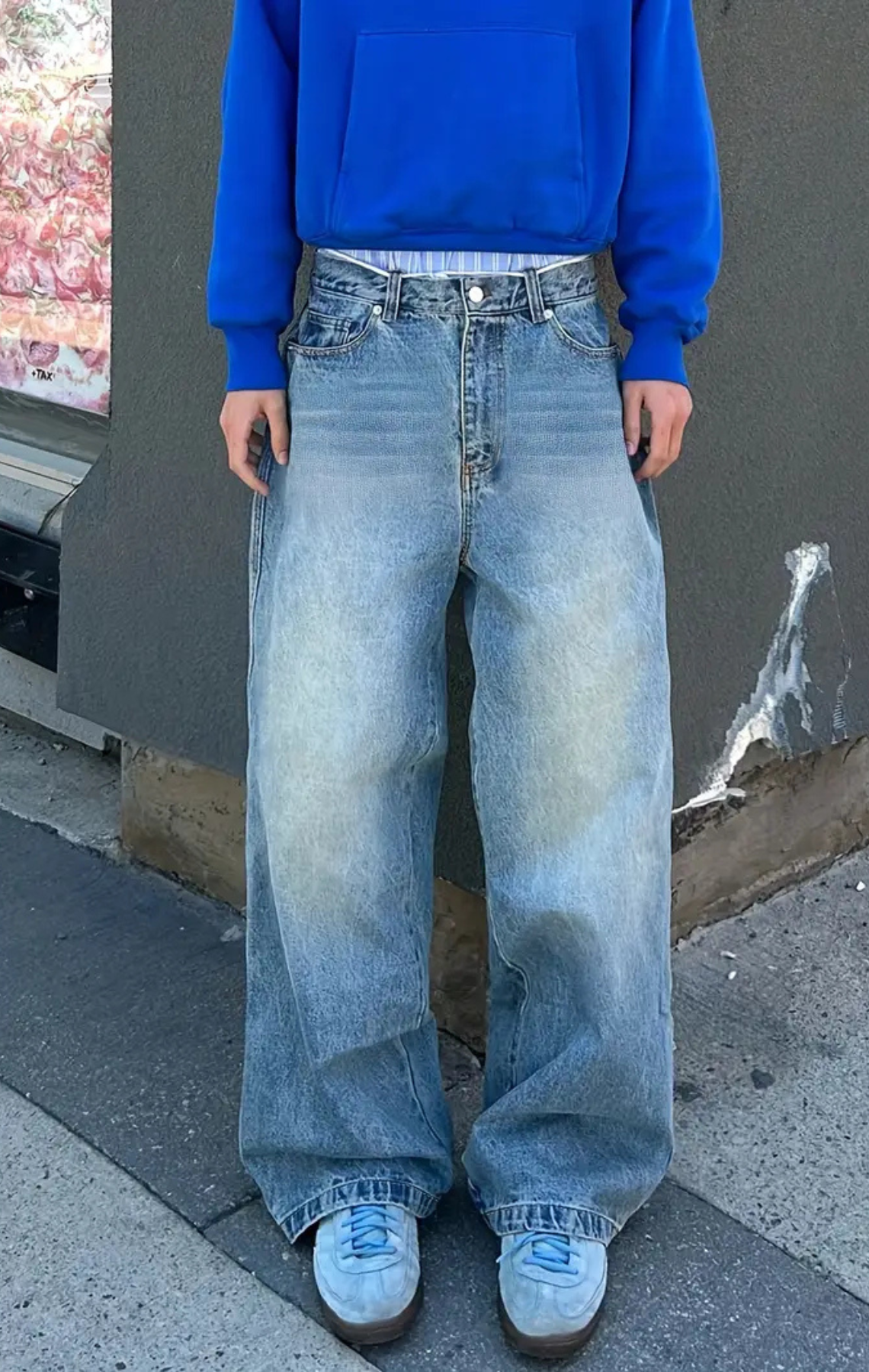 WIDE LEG JEANS