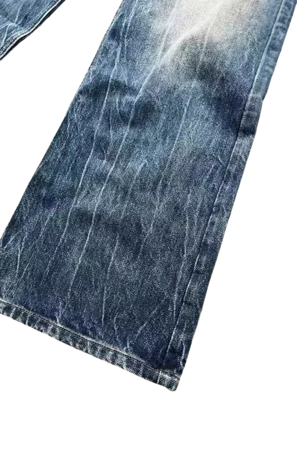 VINTAGE WASHED BOOTCUT JEANS