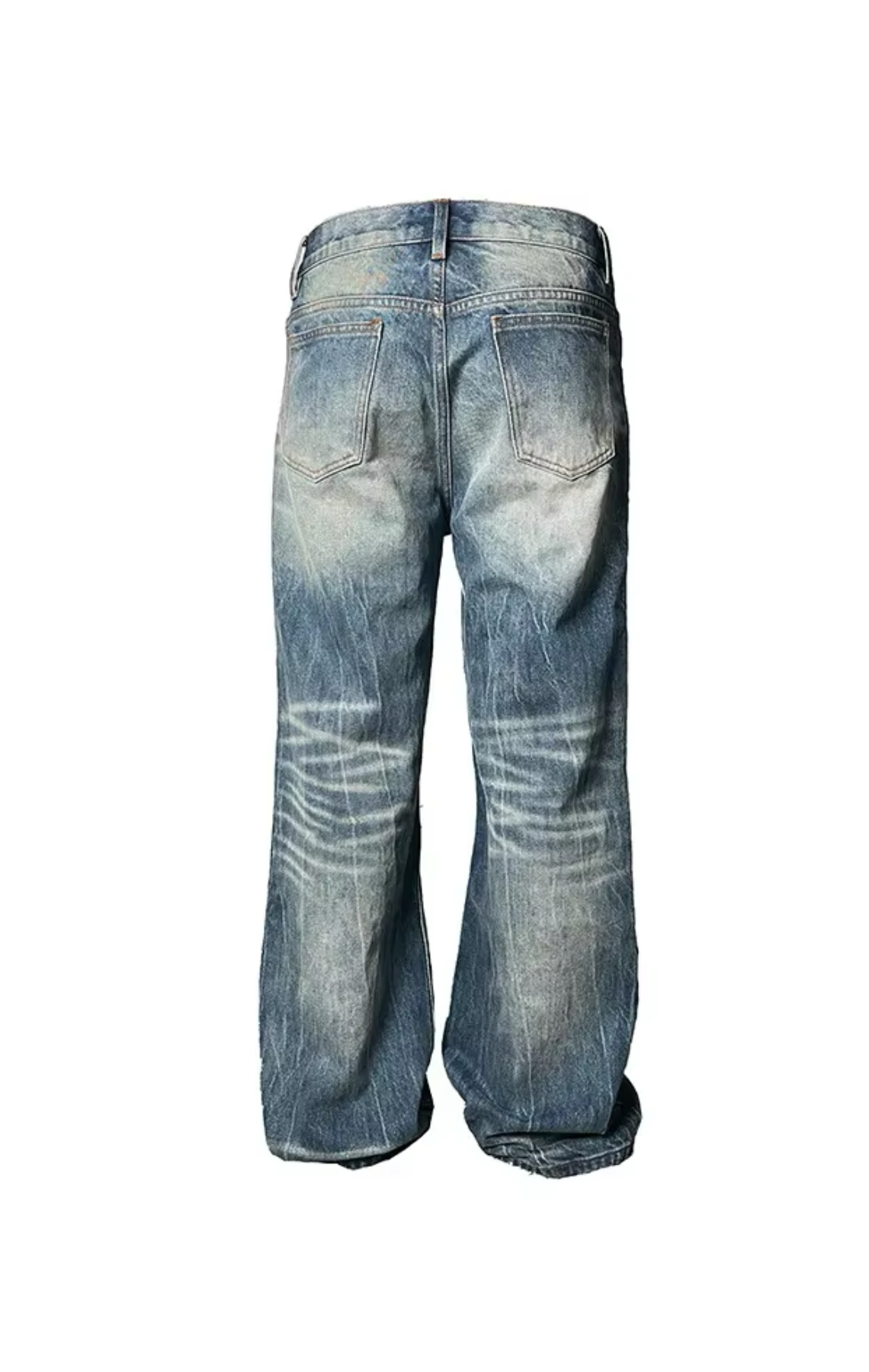 VINTAGE WASHED BOOTCUT JEANS