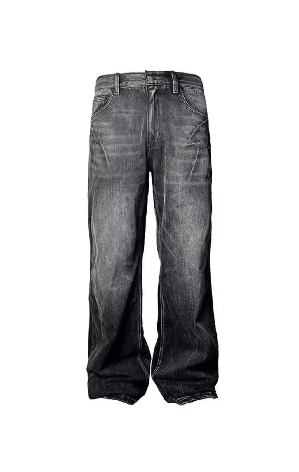 VINTAGE WASHED BOOTCUT JEANS