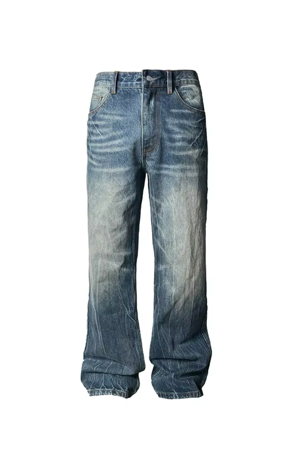 VINTAGE WASHED BOOTCUT JEANS