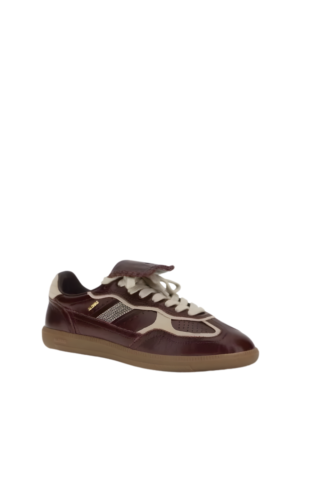 Alohas | Brown Calf Leather Low Top Sneakers