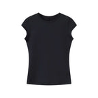 Spot Tankair Skin-Friendly Nude Elastic Tight Fitness Shoulder Small Flying Sleeve T-Shirt Sports Quick-Drying Top