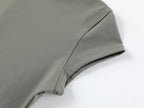 Spot Tankair Skin-Friendly Nude Elastic Tight Fitness Shoulder Small Flying Sleeve T-Shirt Sports Quick-Drying Top