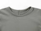 Spot Tankair Skin-Friendly Nude Elastic Tight Fitness Shoulder Small Flying Sleeve T-Shirt Sports Quick-Drying Top