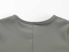 Spot Tankair Skin-Friendly Nude Elastic Tight Fitness Shoulder Small Flying Sleeve T-Shirt Sports Quick-Drying Top