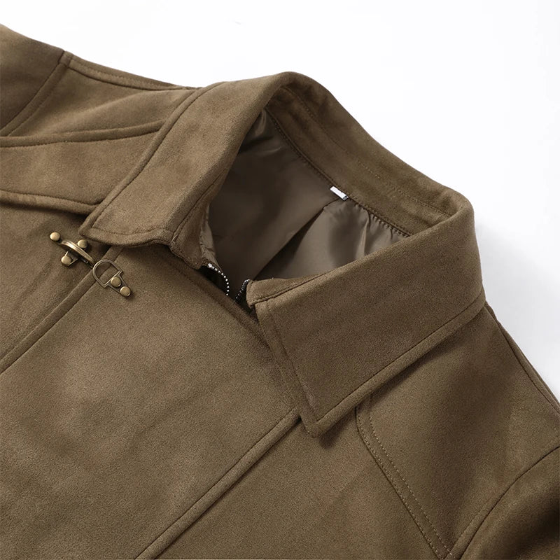 METAL BUTTON COTTON JACKET