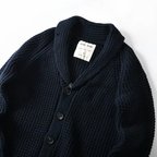 WOOL CARDIGAN | NAVY BLUE