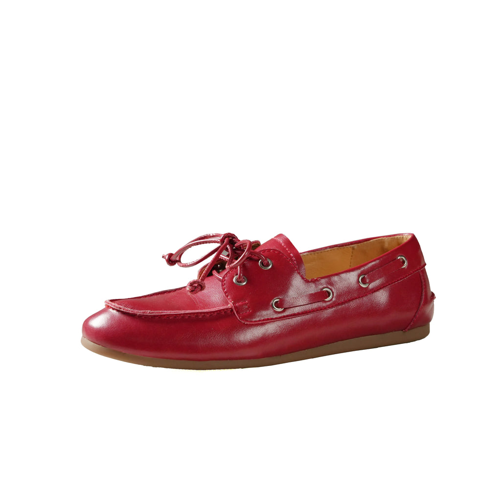 Dilalula 2026 Hot Sale Natural Leather Lace Up Loafers Women Sewing Casual Boat Shoes Female Flat Heel Pumps Lady Walk Flats