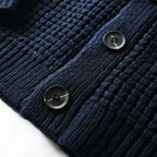 WOOL CARDIGAN | NAVY BLUE