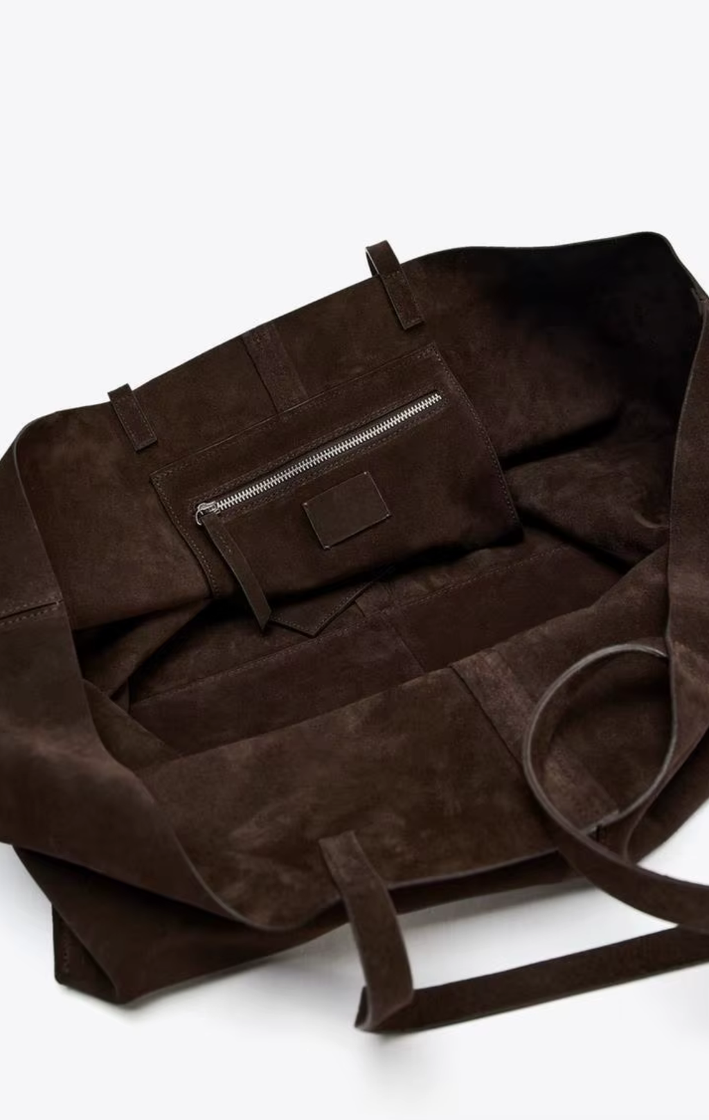 LARGE SUEDE BAG