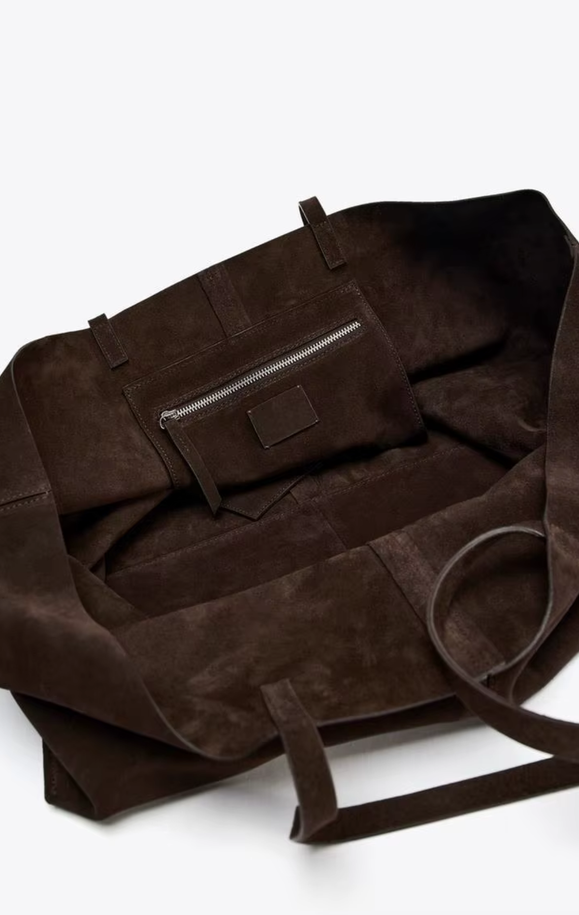 LARGE SUEDE BAG
