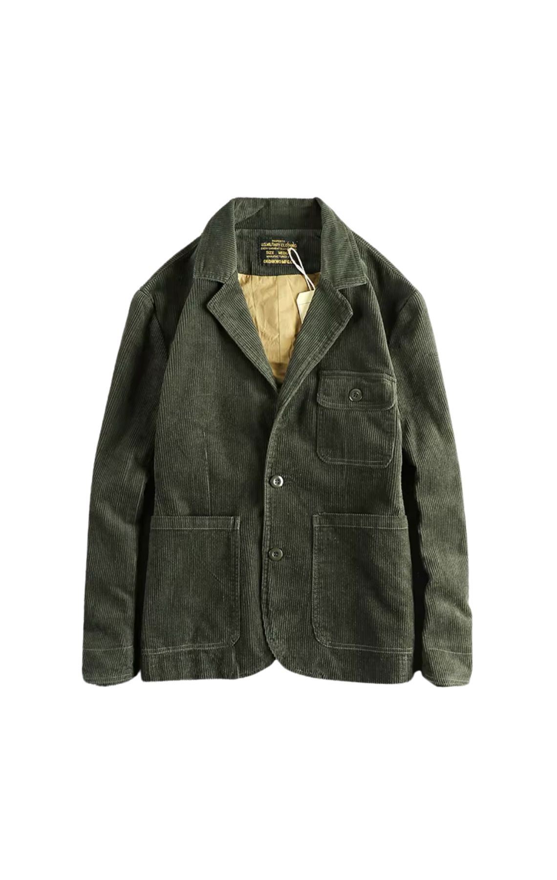 HEAVY VINTAGE WASHED COTTON JACKET
