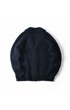 WOOL CARDIGAN | NAVY BLUE