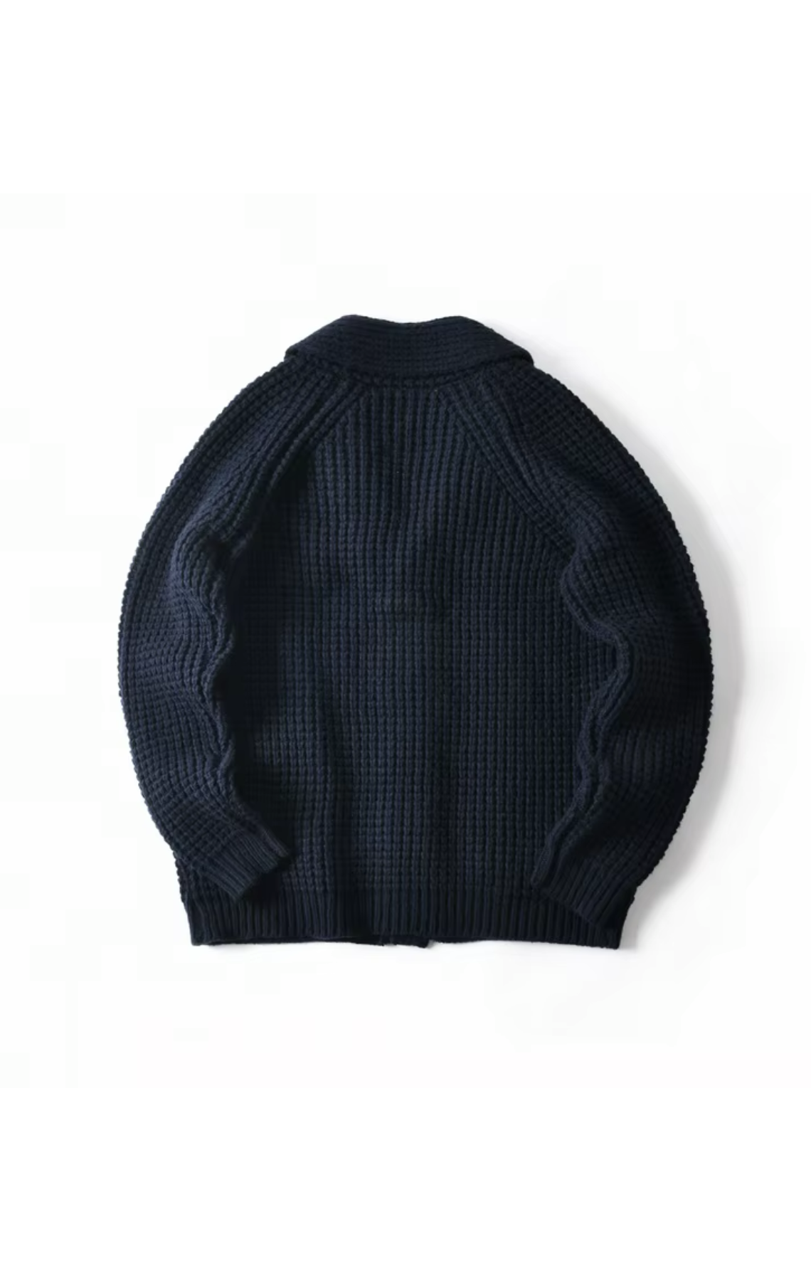 WOOL CARDIGAN | NAVY BLUE