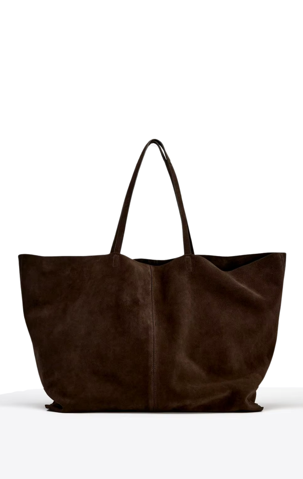 LARGE SUEDE BAG