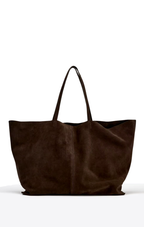 LARGE SUEDE BAG