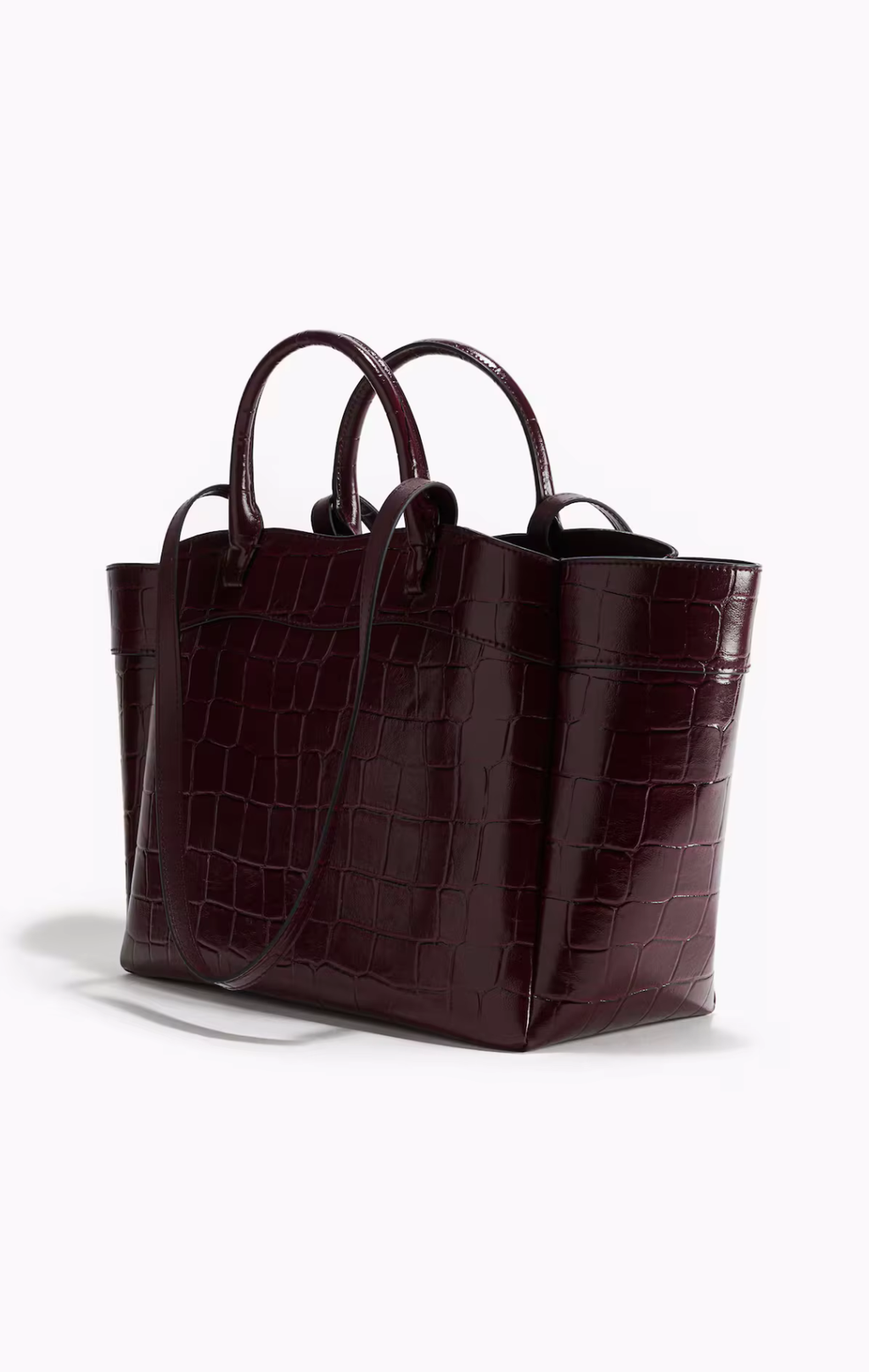 WOMANS CROCODILE PATTERN BAG