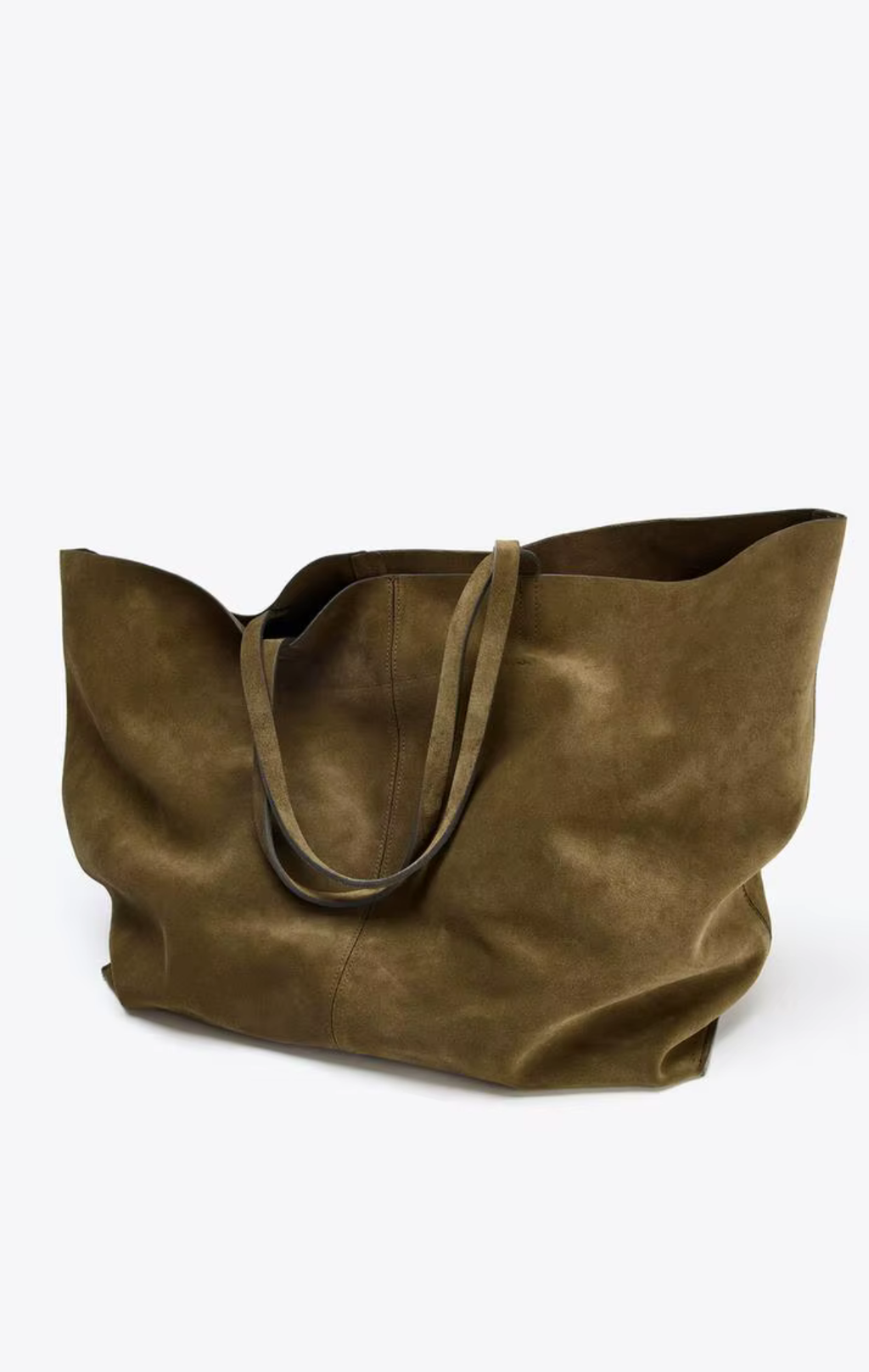 LARGE SUEDE BAG