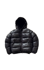 UNISEX PADDED PUFFER JACKET - WHITE / BLACK